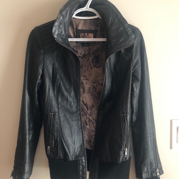 Mackage leather jacket - Picture 4 of 9